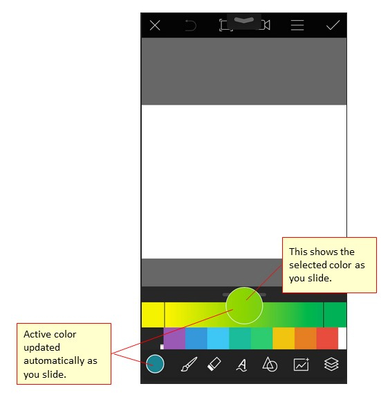 Mixer pixel-perfect and annotated