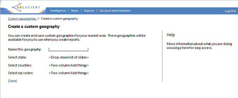 Create geography