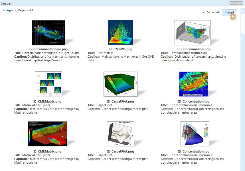 Tecplot Chorus: Image output