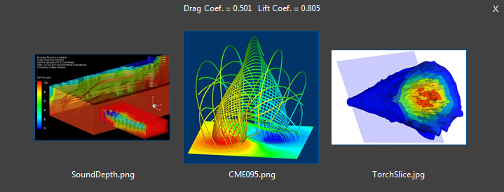 Tecplot Chorus: Multiple images for a single point